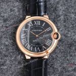 Swiss 2824 Cartier Ballon Bleu Copy Watches Rose Gold Black Dial_th.jpg